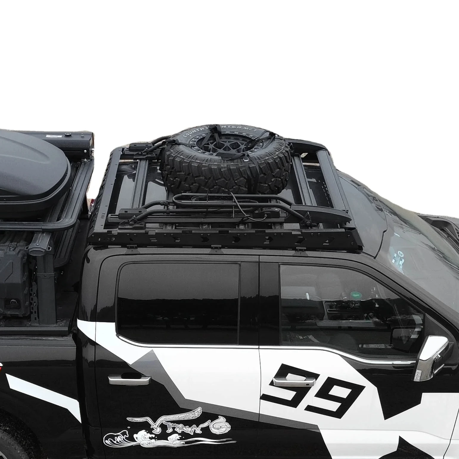 Багажник на крышу автомобиля корзина для Ford F150