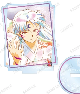 Аниме подставка фигурка Косплей Inuyasha Miroku Sango Naraku Sesshoumaru Higurashi Kagome Kouga акриловая