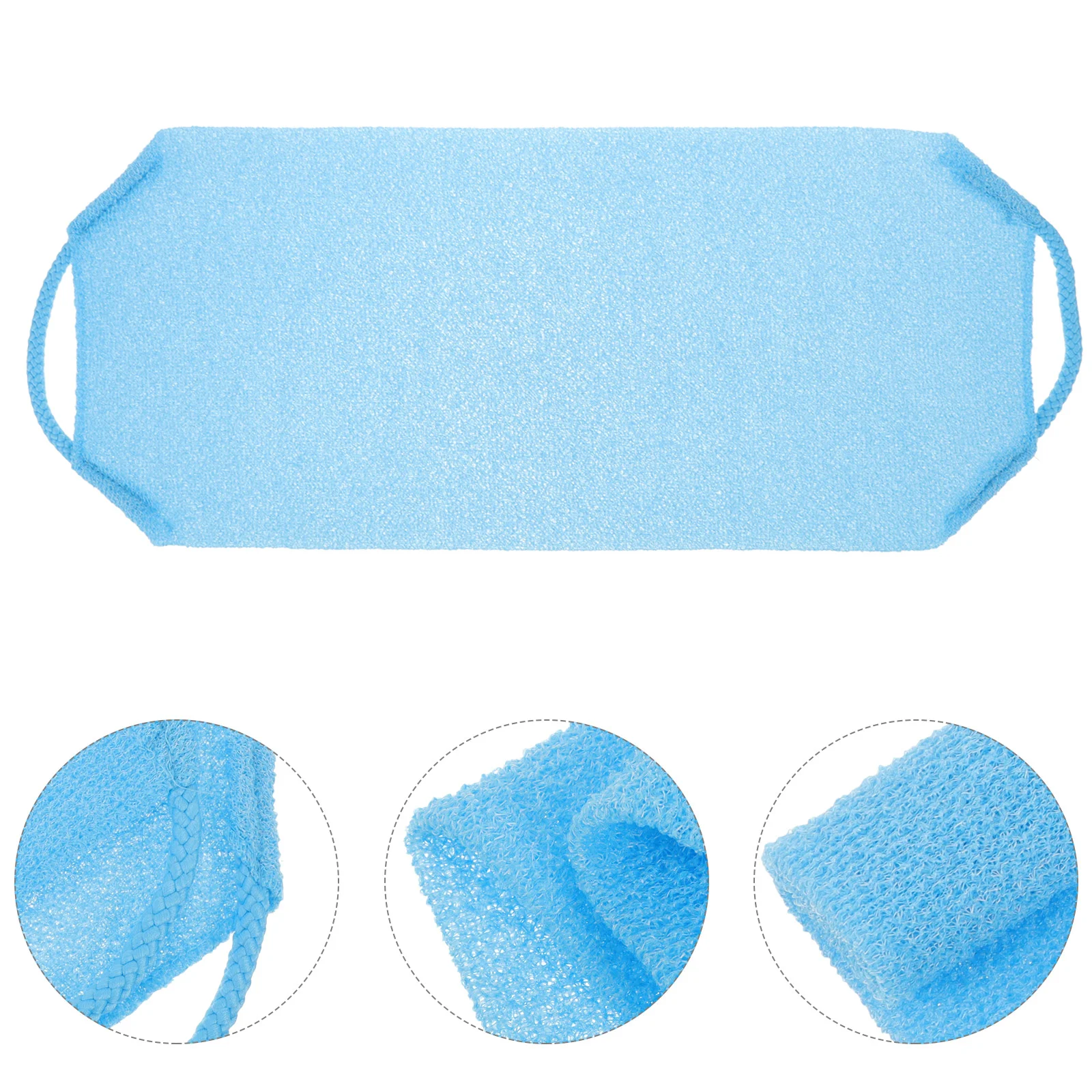 

Body Exfoliating Cloth Bathing Scrubber Dual Sides Bath Towel For Back