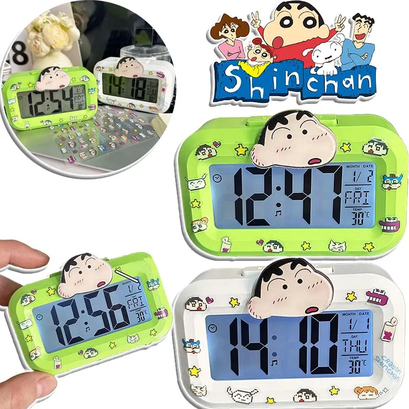 Будильник Crayon Shin-chan простые цифровые часы настольное украшение для гостиной