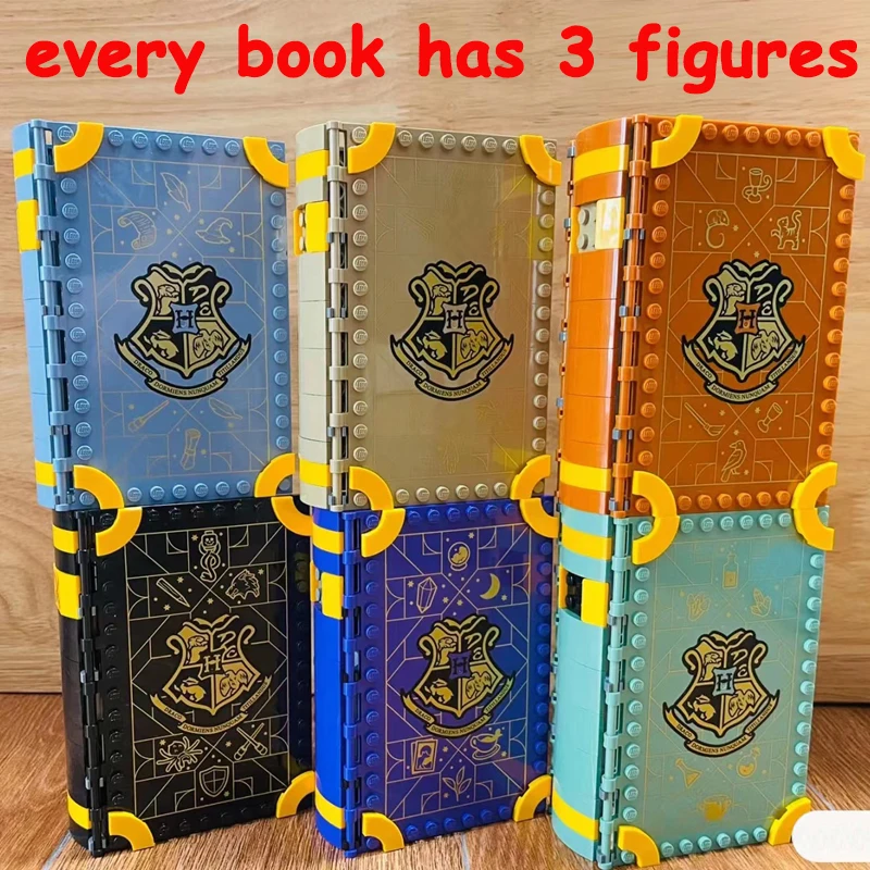 

New 76397 76396 Magical Class Book Moment Model Building Kit Blocks Knights Forbidden Forest Brick Toys For Kids