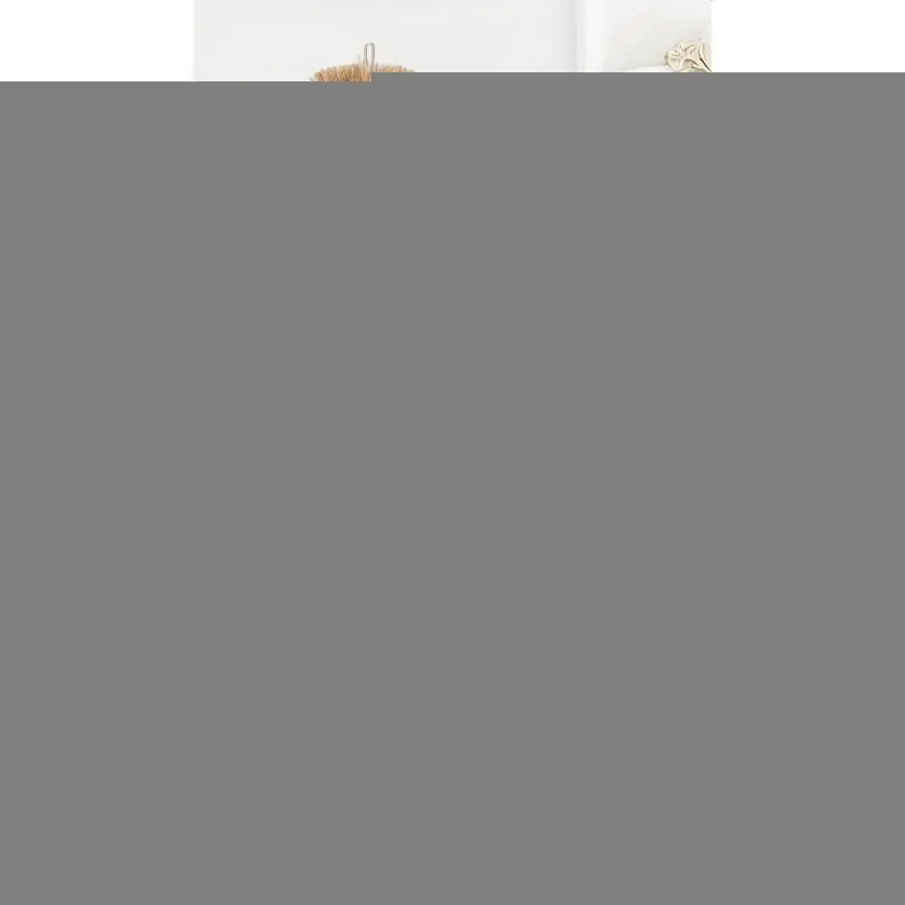 

Fine Workmanship Wood Wall Art Decor Farmhouse Clock for Living Room