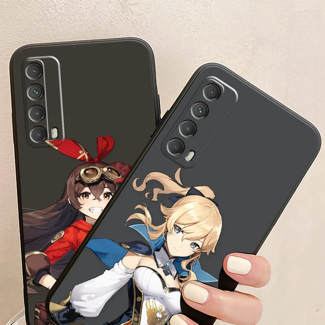 Игровой чехол Genshin Impact Project для телефона Huawei Honor 7A 7X 8 8X 8C 9 V9 9A 9X Lite силиконовый |