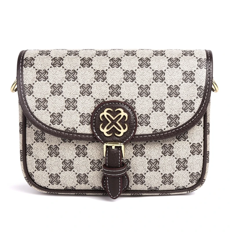 

Новая трендовая модная сумка через плечо с изображением старого цветка, сумка-мессенджер, Женская универсальная широкополосная маленькая ...