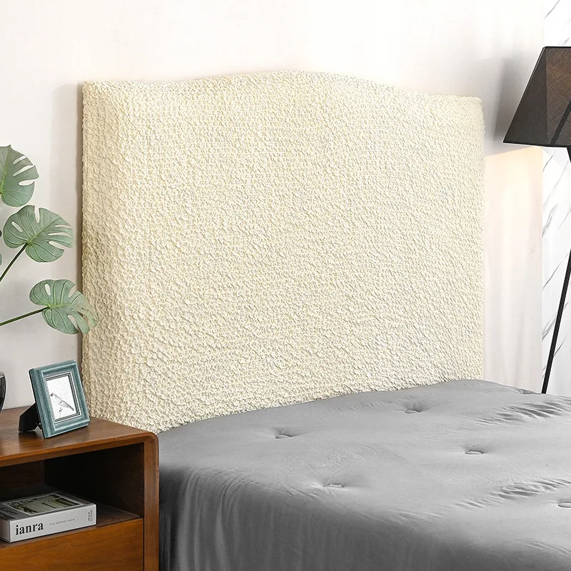 

New style All covered Bed head cover Crepe cloth headboard cover 1.5M 1.8M size Bed elastic bed back protector cover
