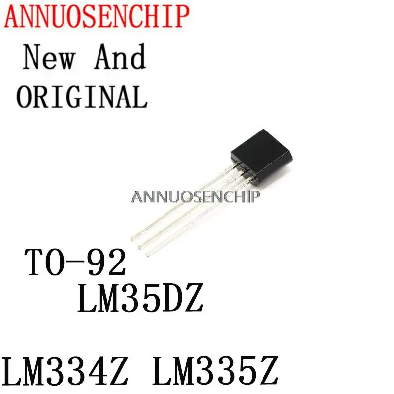 10PCS New And Original TO-92 LM35 TO92 LM35D LM334 LM335 Precision Temperature Sensor IC LM35DZ LM334Z LM335Z