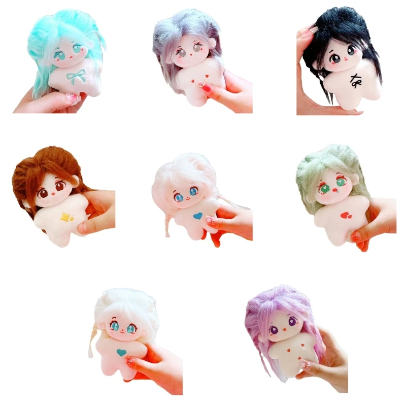 

4-дюймовый чучело идола, нежная фигурка идола, мягкая игрушка, украшения для комнаты, эмоциональное успокоение для маленьких