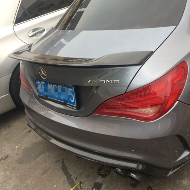 Спойлер для Mercedes CLA CLA45 W117 C117 из углеродного волокна задний спойлер багажника cla 200