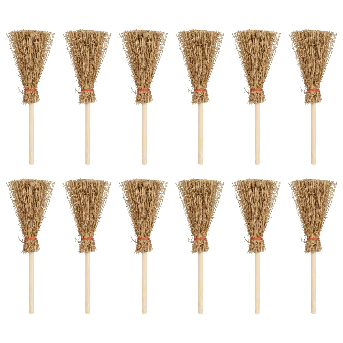 

Artificiales Para Broom Toys Witch Ornament Straw Witches Hanging Wooden Hanging Witches Deocr Child