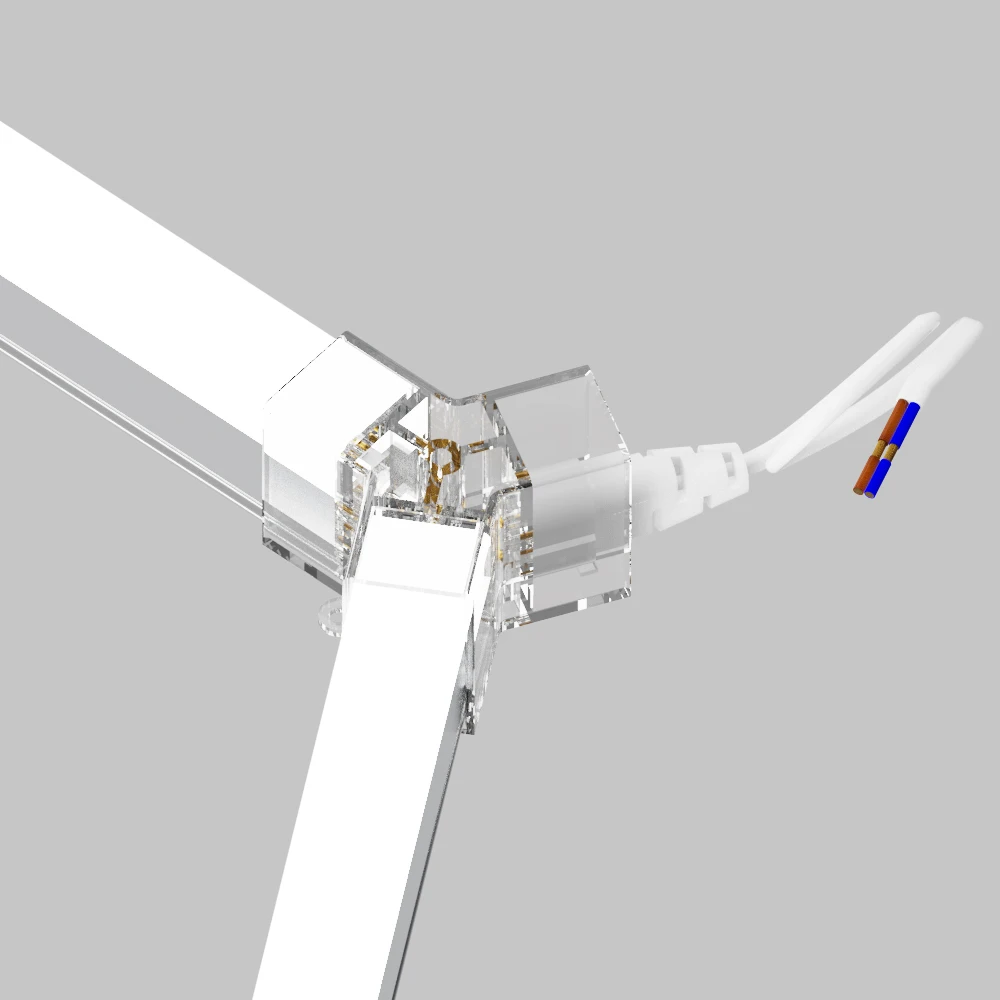 ZK20 110 В-245 В сотовый шестигранный потолочный светильник для автодетализации мытья