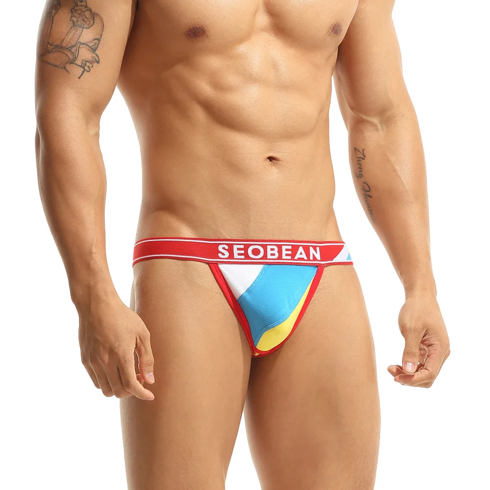 Men's Thong Thong Briefs Bikini 3PCS