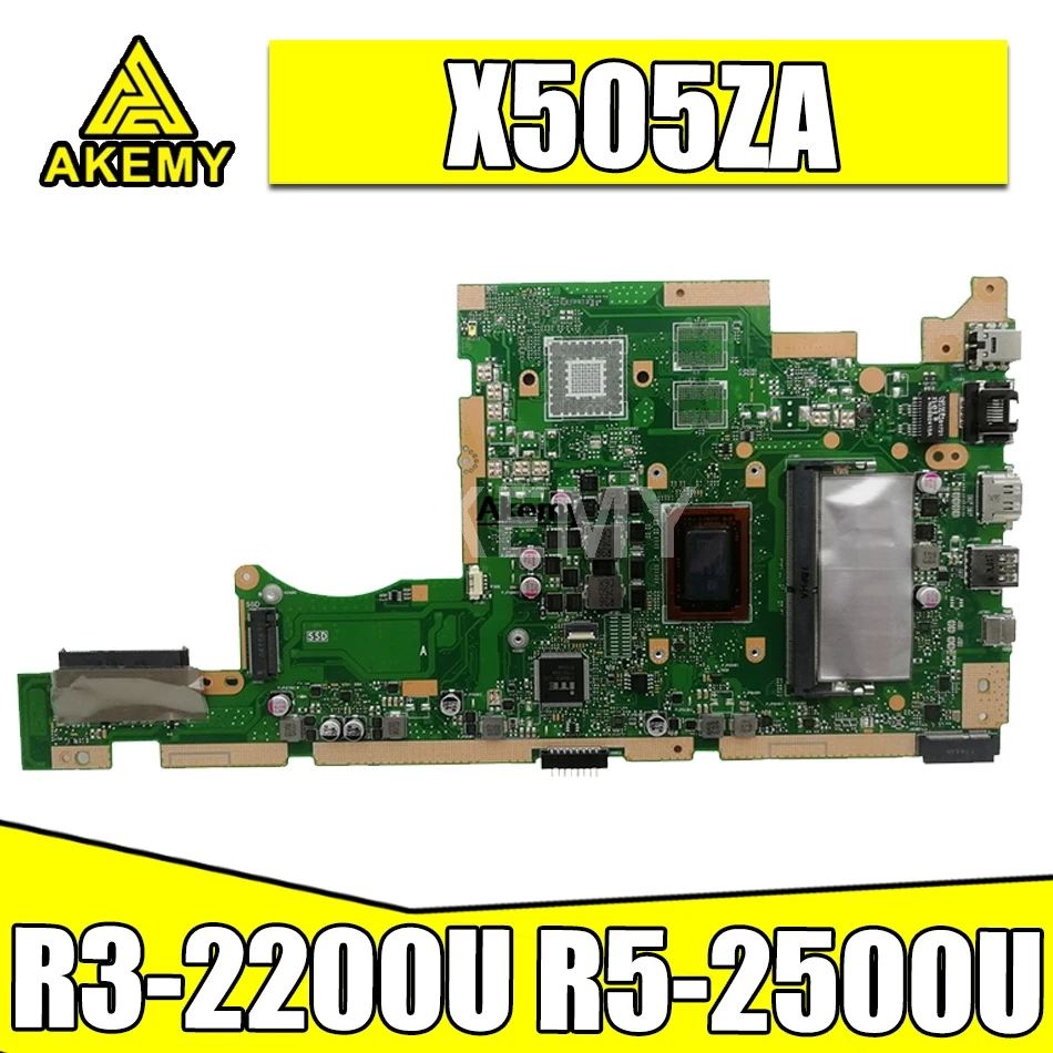 

X505ZA Motherboard For Asus X505Z A505Z K505Z X505ZA Laptop motherboard Mainboard 4G-RAM R3-2200U R5-2500U