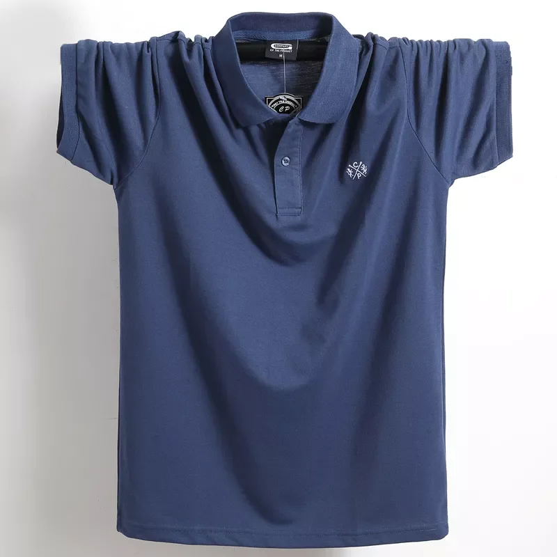 

5XL 6XL Mens 2021 Summer New 95% Cotton Shirt Men Casual Loose Tops High Quality Breathable Plus Size