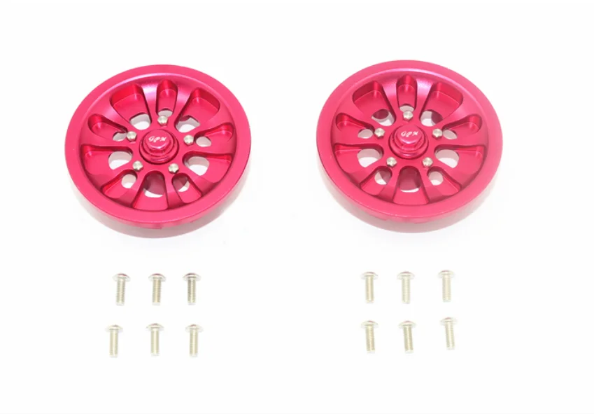 

RC 1/10 Aluminum Front/Rear 5 Lug Rim for AXIAL SCX10 II UMG10-AXI90075 New