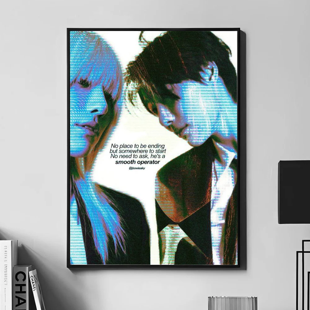 Певица W-woodz музыкальные альбомы B-busted плакат настенное искусство домашний декор