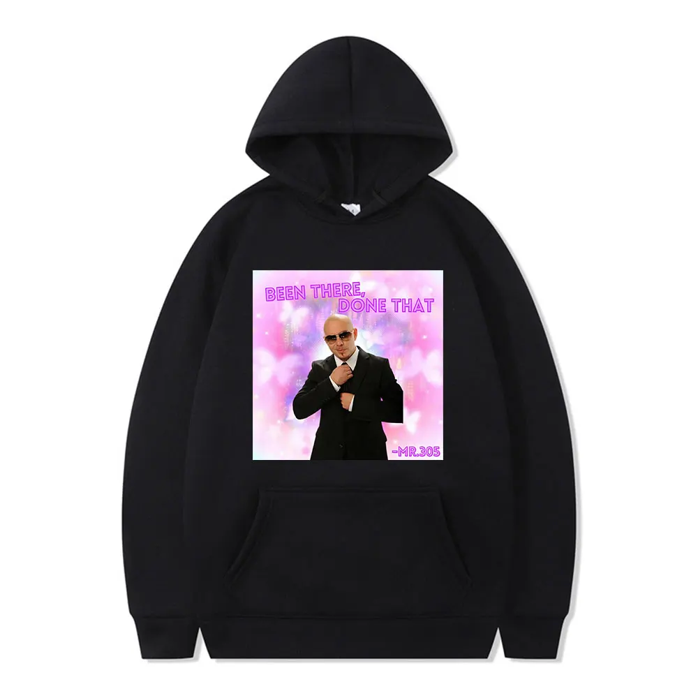 

Mr. Worldwide, был там, когда-нибудь сделал это 2022, новая модная зимняя Толстая свободная повседневная мужская толстовка с длинным рукавом и принт...