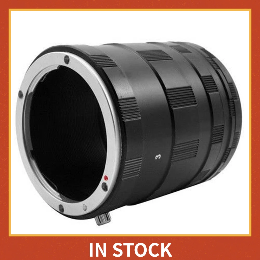 

For Macro Extension Tube Ring Set for Nikon F-Mount DSLR Camera Lens D7500 D7200 D7100 D7000 D90
