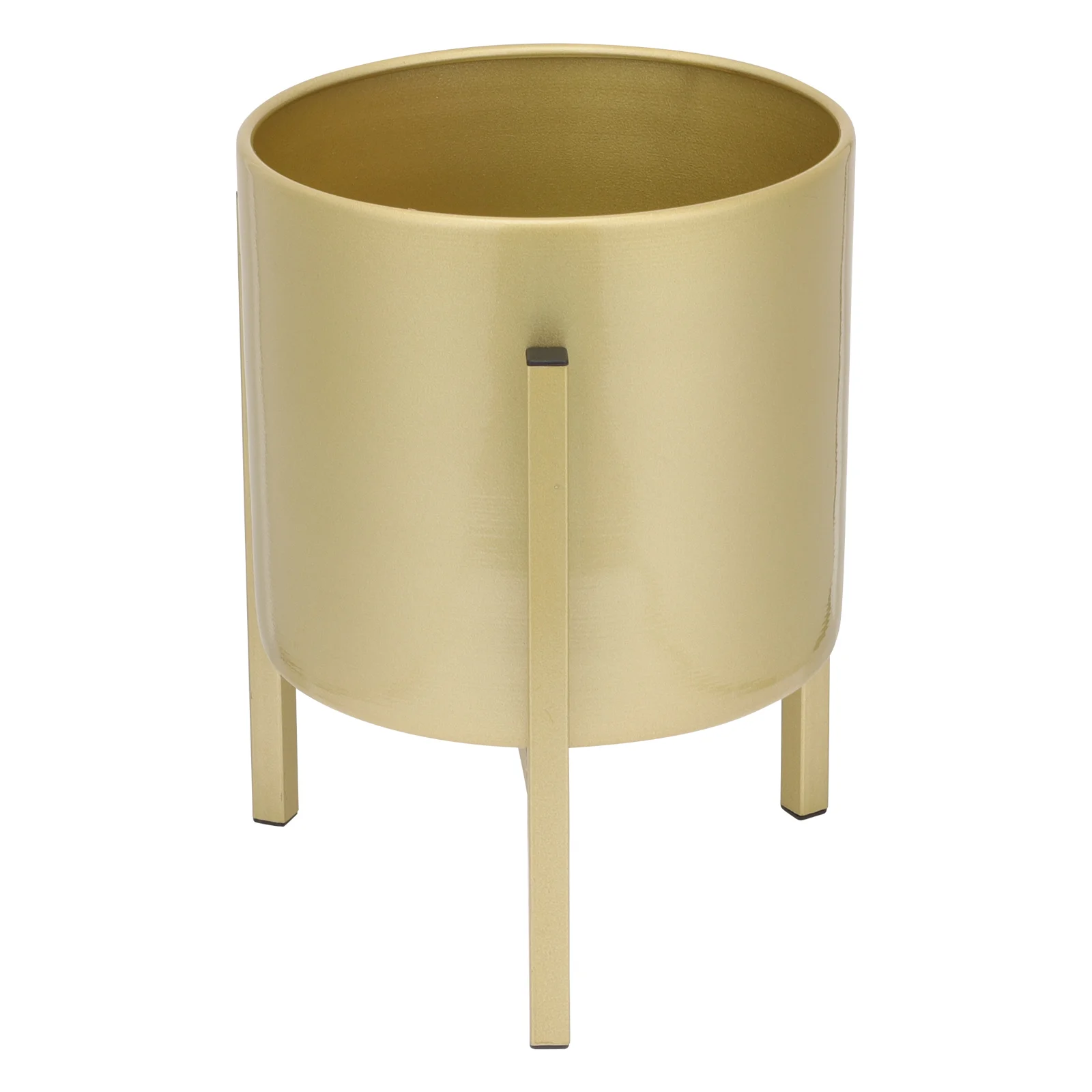 

Flower Planter Iron Pot Tabletop Decorative Flowerpot Desktop Basin Floor Stands Plants Holder Light Luxury Household