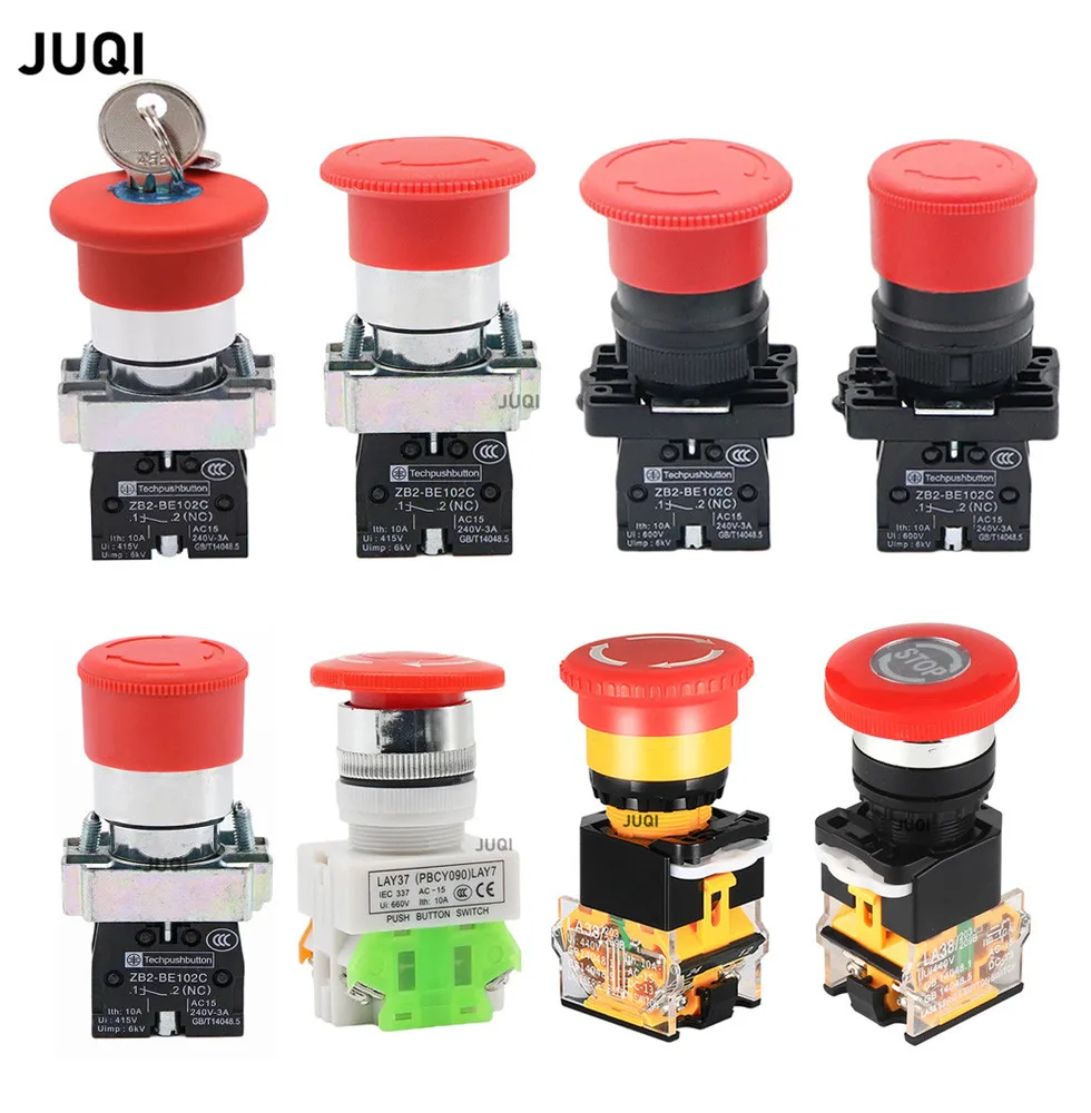 Рукоятка аварийной остановки с грибовидной головкой, 22 мм