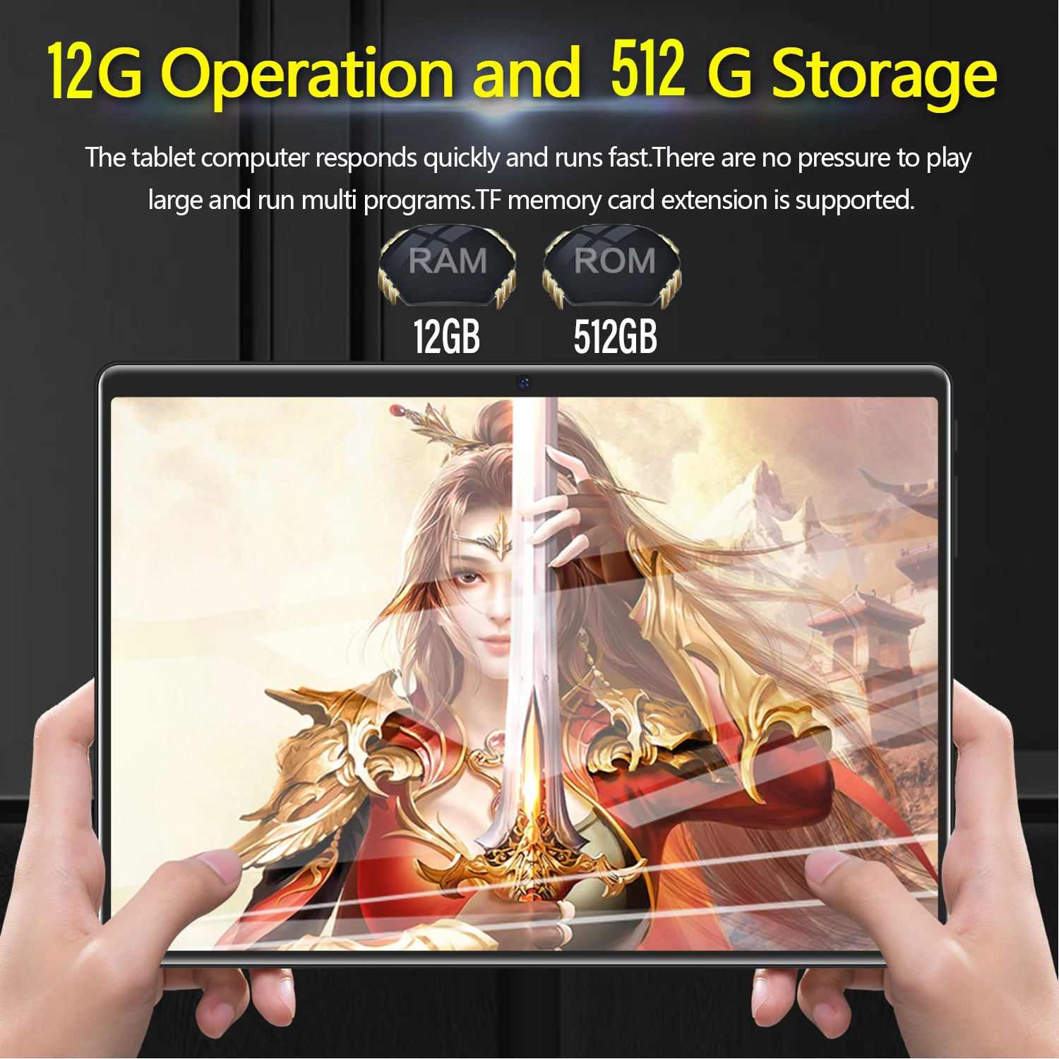 Tablet PC Laptop GPS Netbook 8800mAh 16MP+32MP WIFI 10 Core Bluetooth 12GB+512GB 10.1 Inch 5G LTE Android 10.0 Google Play Mini enlarge