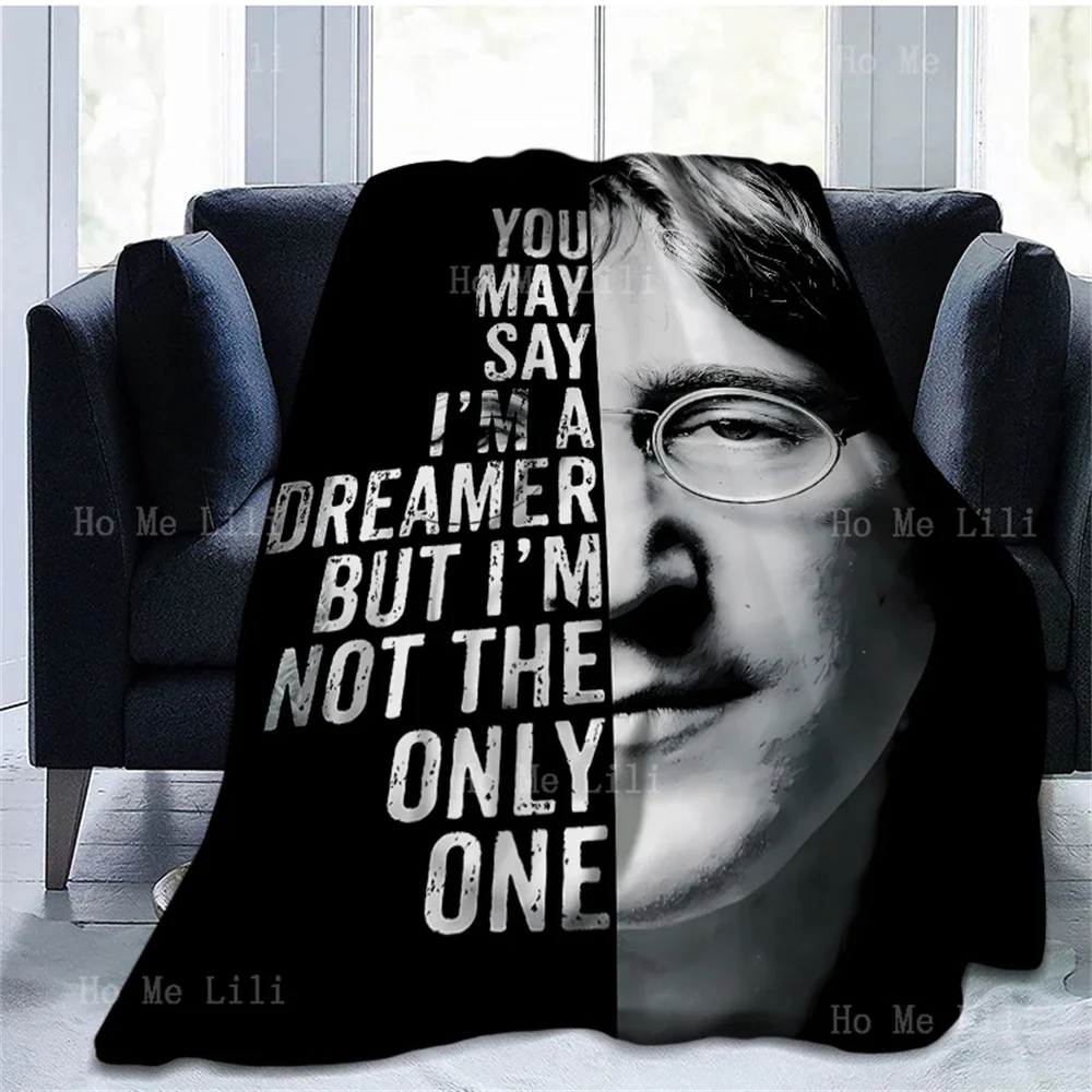 Фланелевое Одеяло Джон Леннон для кресла гостиной спальни