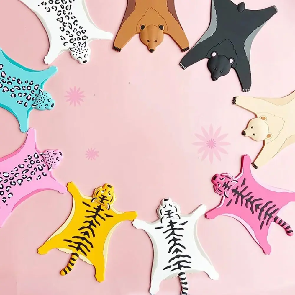 Асимметричные Силиконовые Подставки В Форме Медведя/левы И Тигра