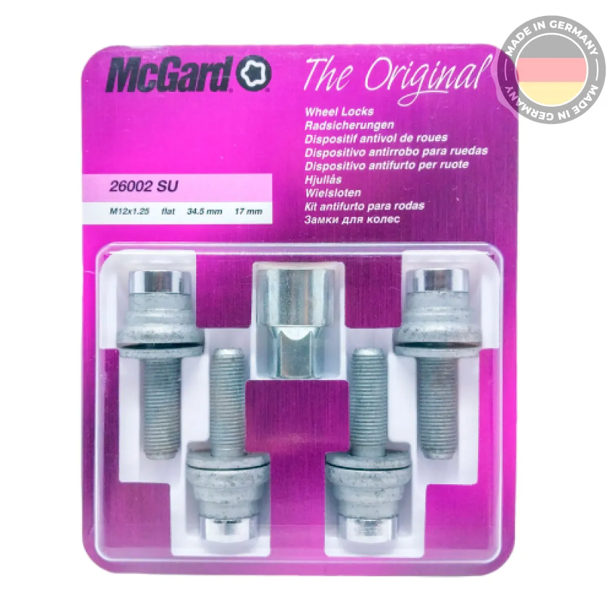 Противоугонный винт McGard для Peugeot 206 207 208 306 307 308