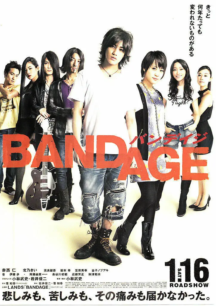 

Bandage Japan movie Art print Silk poster Home Wall Decor