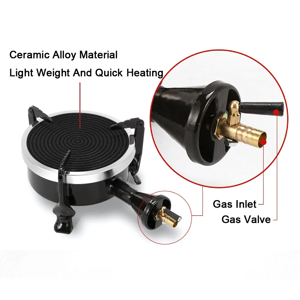Портативная Туристическая газовая горелка ветрозащитная энергосберегающая