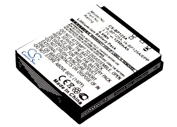 CS 1250 мАч/4.63Wh батарея для Samsung HMX-M10,HMX-M20,HMX-M20BP,HMX-M20SN,HMX-M20SP,HMX-Q10,HMX-Q100,HMX-Q100BN