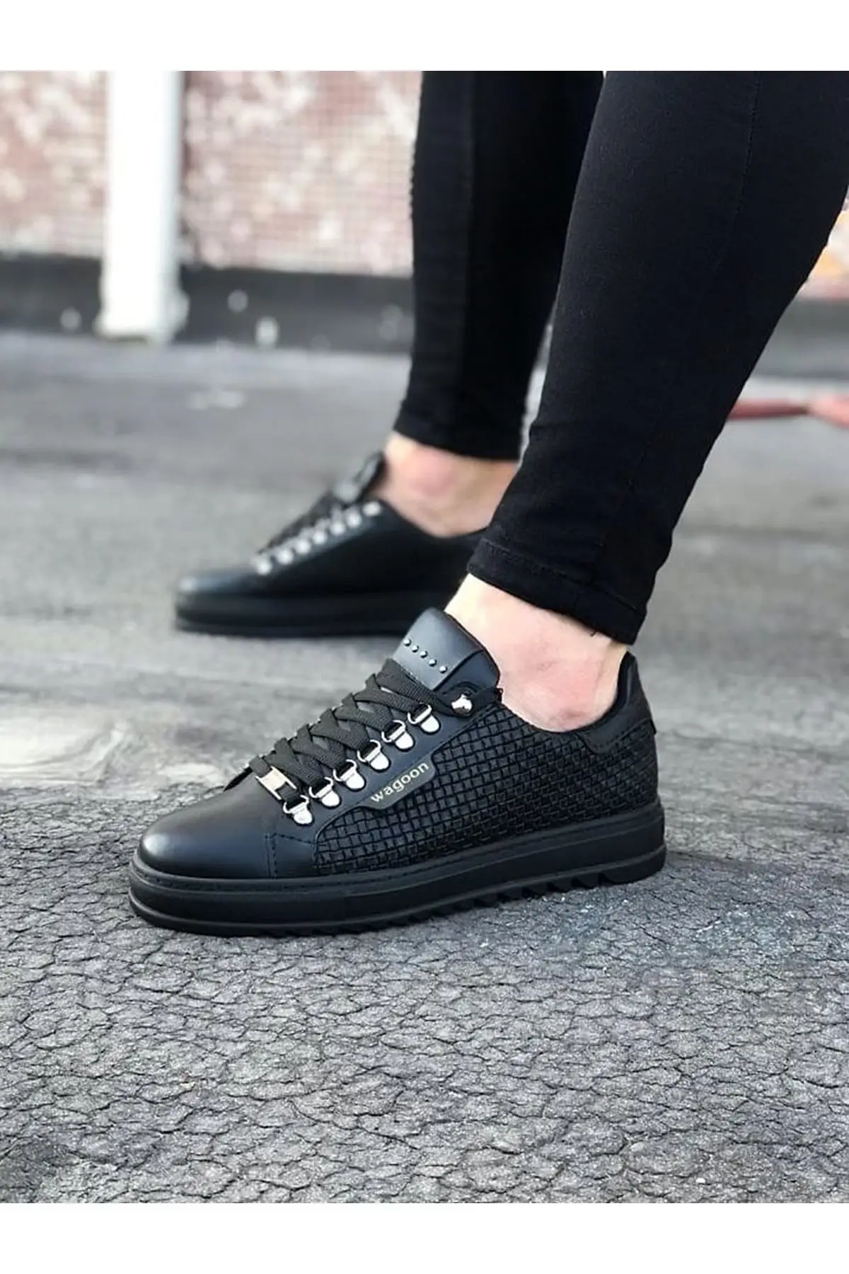 

Wagoon WG01 мужская повседневная обувь с угольной вязкой