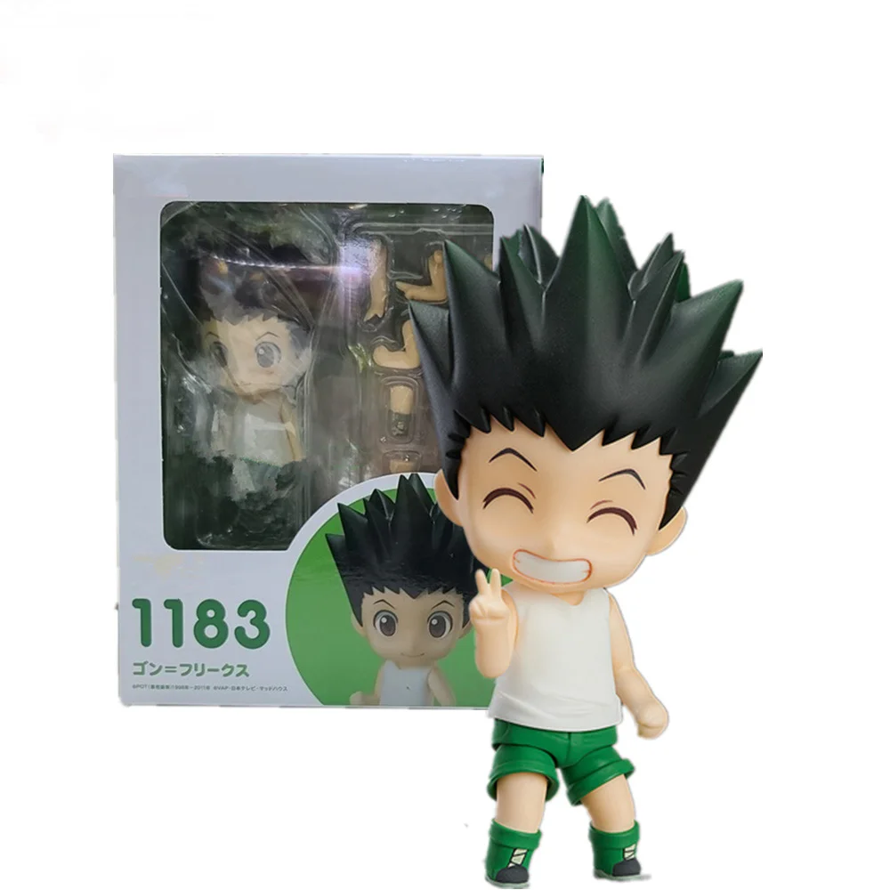 

Аниме Фигурка охотника X Hunter, 10 см, Гон, Chrollo, Lucilfer, Killua Zoldyck, экшн-фигурка, Коллекционная модель, декоративная игрушка, подарок для детей