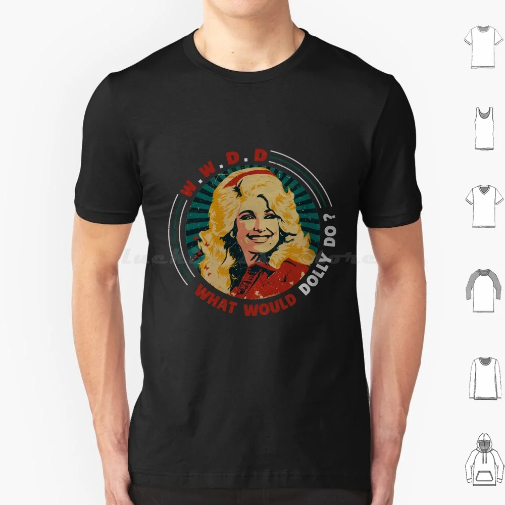 Dolly Parton Wwdd что бы Долли делала футболка 6xl хлопковая крутая Партон йолен
