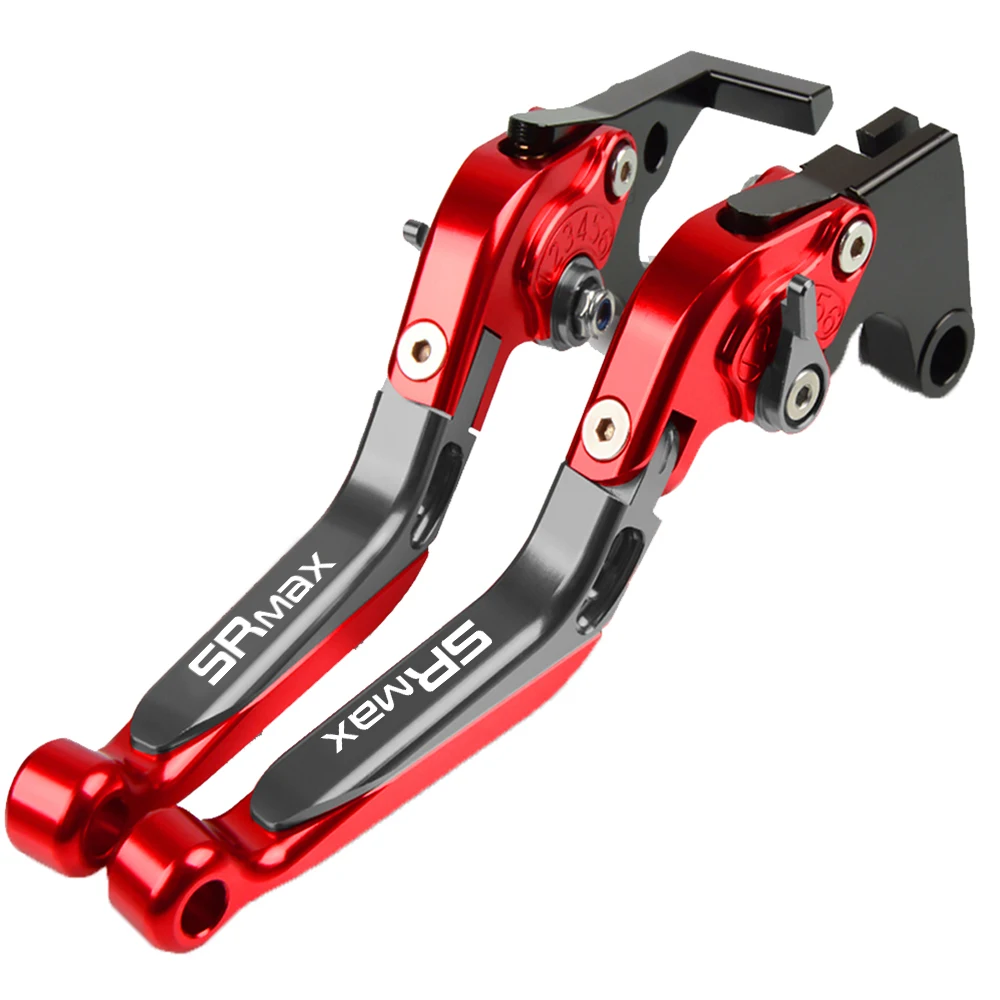 Фото Motorcycle Extendable Scooter Brake Clutch Levers Handlebar For APRILIA SR MAX SRMAX 300 SRMAX300 2011-2016 2015 2014 2013 2012 №4