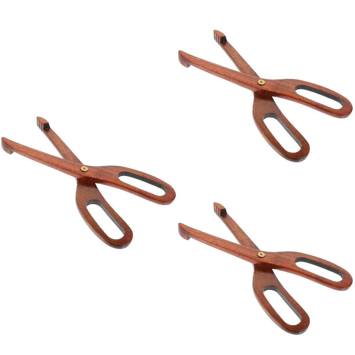 

3pcs Dessert Tong Professional Tong Practical Dim Sum Tong Barbecue Tong