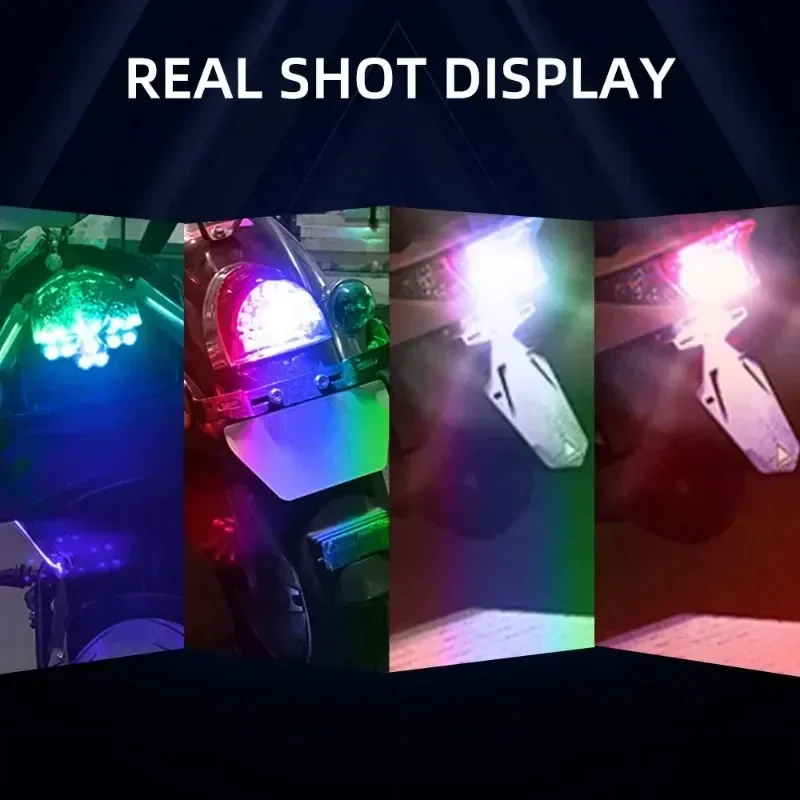 1157 12 В 5 Вт стоп-сигнал для мотоцикла BAY15D RGB Led SMD 30 светодиодный стробоскоп задний стоп-сигнал парковочный задний фонарь аксессуары для мотоциклов (art.: 3920c8b042cd0) - 3920c8b042cd0