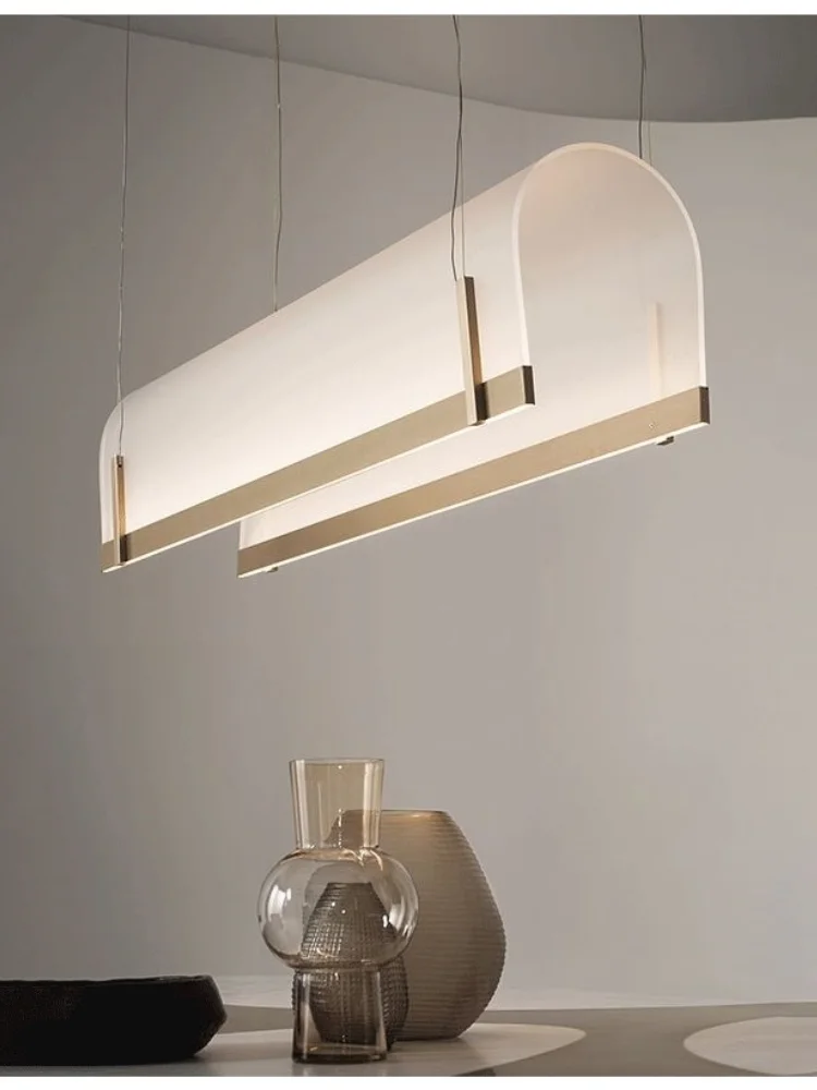 Итальянская гостиная чайная Золотая Ресторан акриловая фотолюстра постмодерн