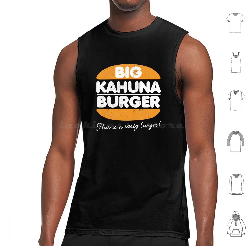 

Большие майки Kahuna с гамбургерами, хлопковые большие майки Kahuna с принтом гамбургеров, крупные гамбургеры Kahuna