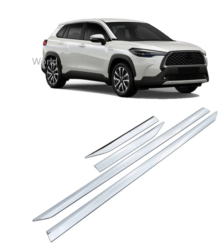 

ABS chrime auto side door trim moulding for Toyota Corolla cross 2020