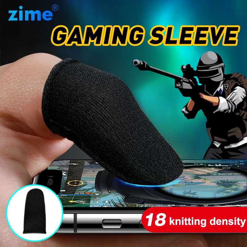 

Перчатки-митенки Zime для игровых геймпадов, защита от пота, дышащие, для сенсорных экранов мобильных игр