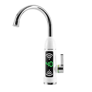 electric water heater bathroom kitchen instant hot water tap faucet tankless instant hot water faucet 3000w 3s fast heat free global shipping