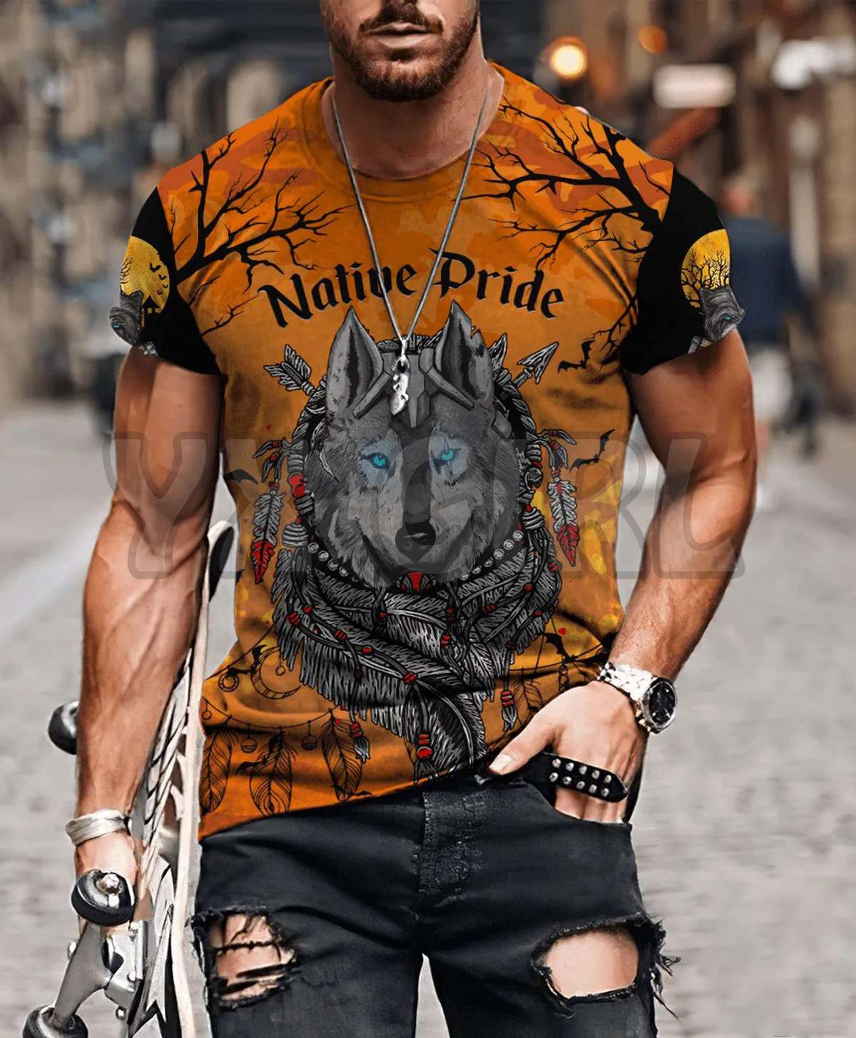 

2022 Summer Fashion Men t shirt Cat & Tiger Swimming 3D All Over Printed T Shirts Tee Tops shirts Unisex Tshirt