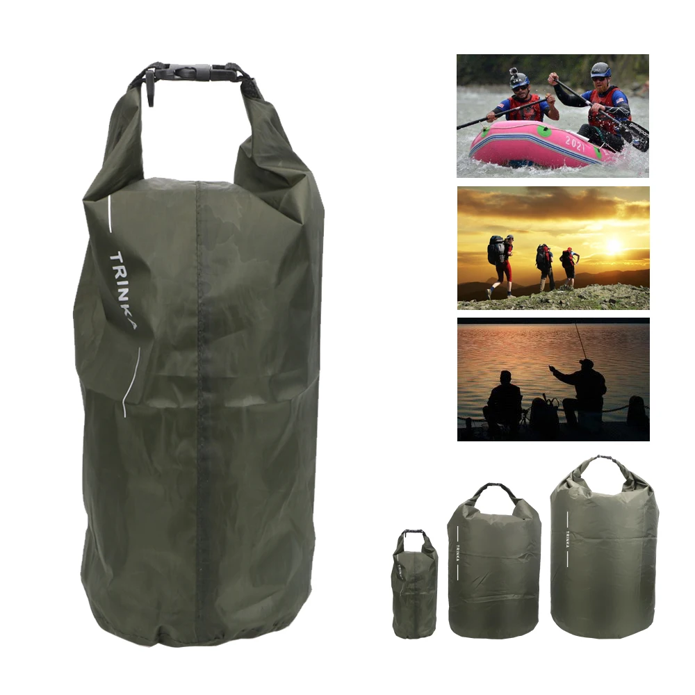 

8L 40L 70L Waterproof Storage Bag Outdoor Traveling Carrying Bags Dry Sack Pouch Portable for Boating Kayaking Canoeing Floating