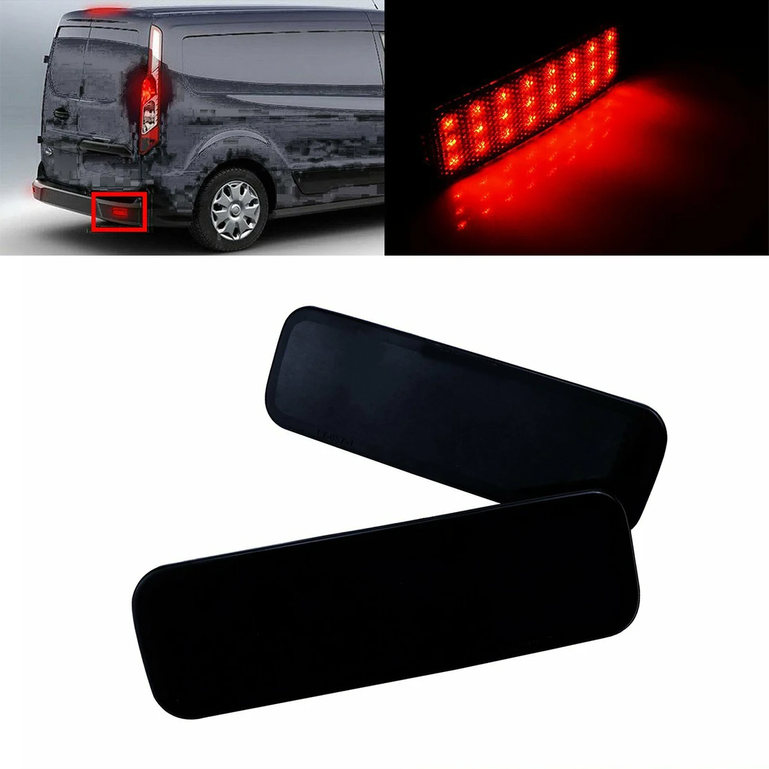 

2 шт., светодиодные фсветильник Ри для заднего бампера BK21515C0AA BK21 515B0 AA