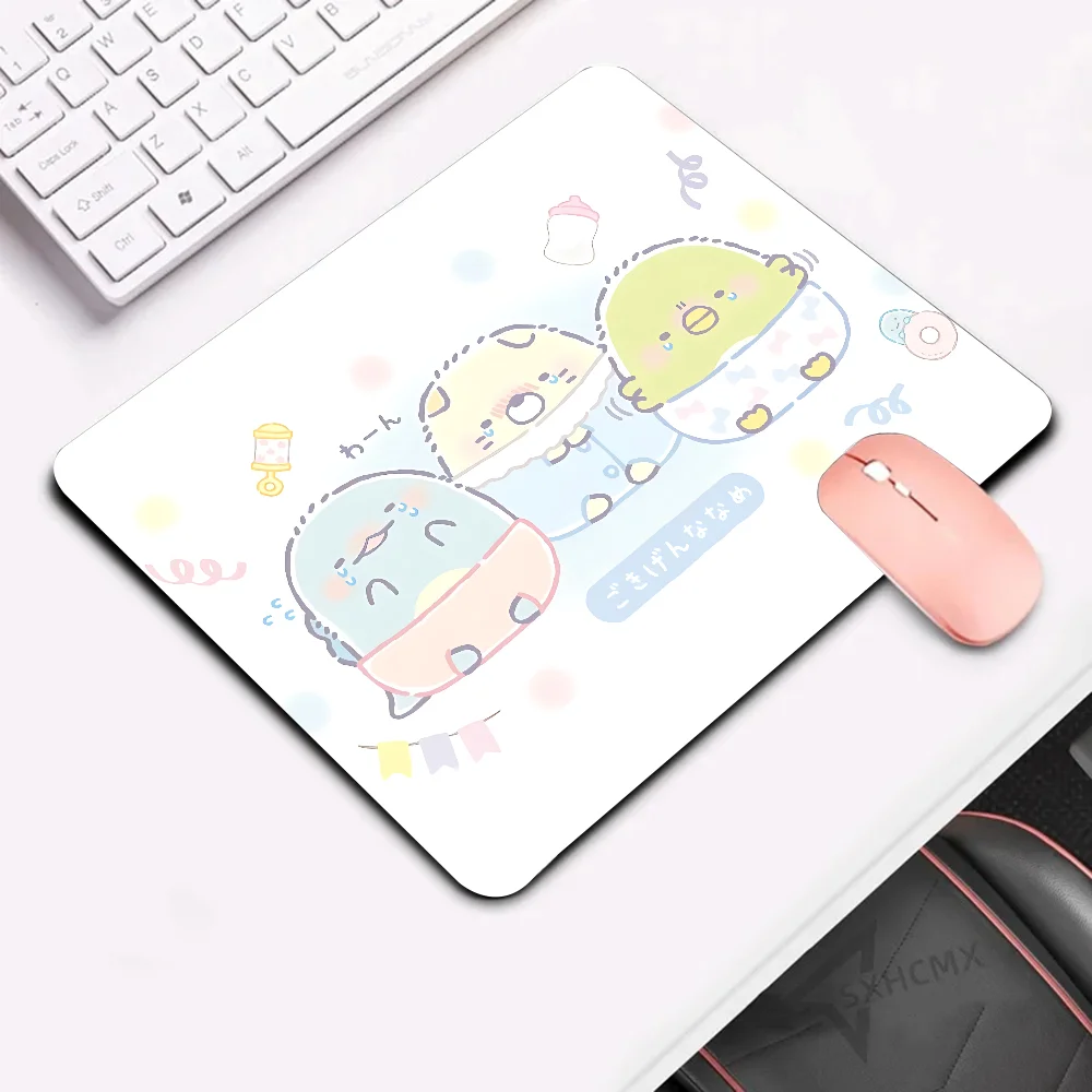 S-Sumikko Gurashi Коврик для мыши HD Печать Компьютерные геймеры Запирающийся край