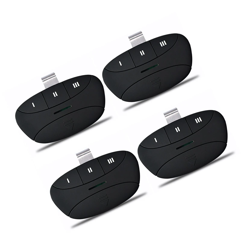 

4Piece Black 310/315/390Mhz Garage Door Opener Universal Garage Door Remote For Liftmaster 893MAX Remote Control