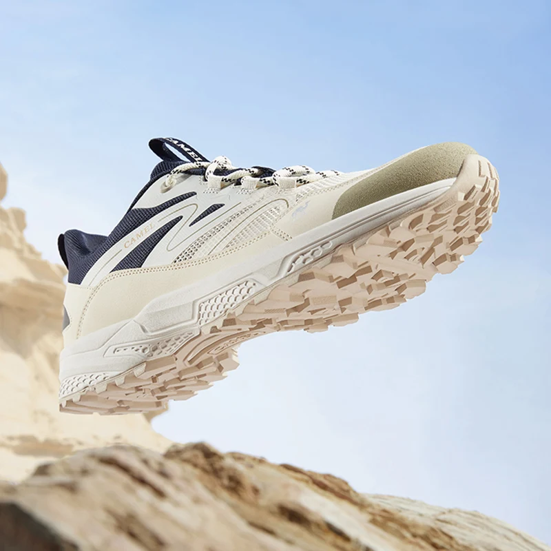 GOLDEN CAMEL Outdoor Hiking Shoes for Men Women  Non-slip Cushioning Sports Running Shoes Lightweight Mesh Sneakers Breathable