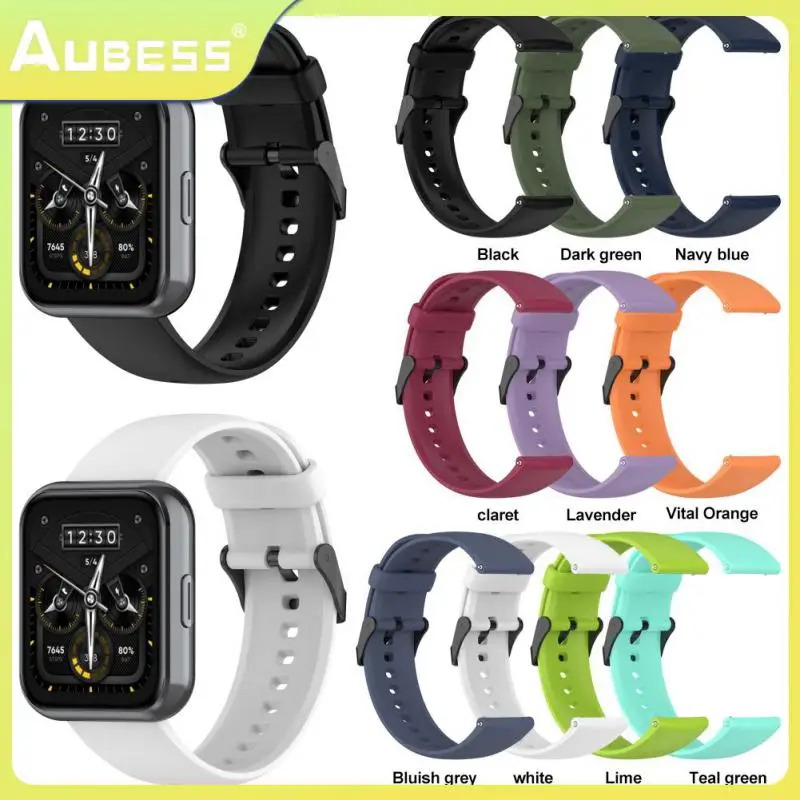 

Breathable Watchstrap Band For Realme Watch S Sport Silicone For Realme Watch3 Wristband Bracelet For Watch2 Watch