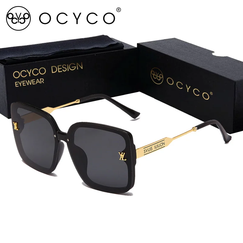 

Солнцезащитные очки в винтажном стиле для мужчин и женщин, роскошные брендовые дизайнерские квадратные солнечные очки в стиле панк, 1342