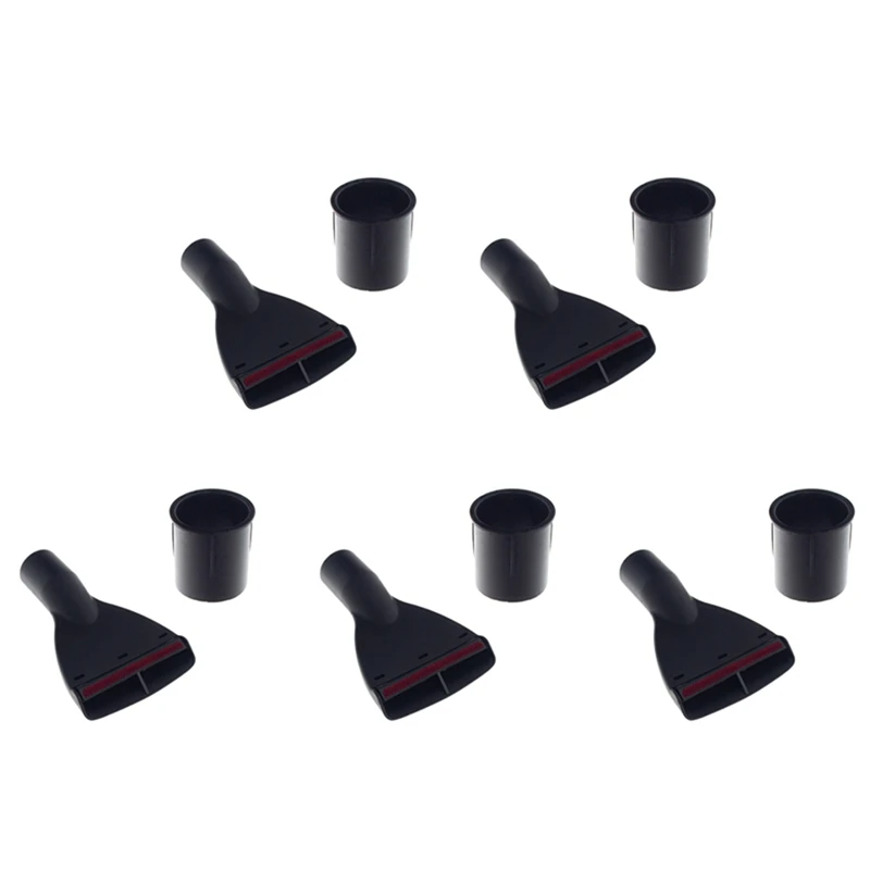 

5X Universal Suction Tips Nozzle Vacuum Cleaner 32/35Mm Carpet Floor Nozzle Brush Adapter Swivel Head